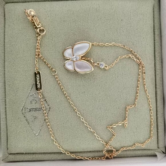 Van Cleef & Arpels Butterfly Necklace - Picture 7 of 7